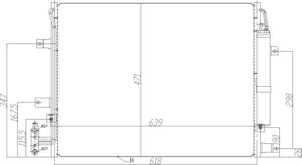 Kondensatorius, oro kondicionierius HART 620 040
