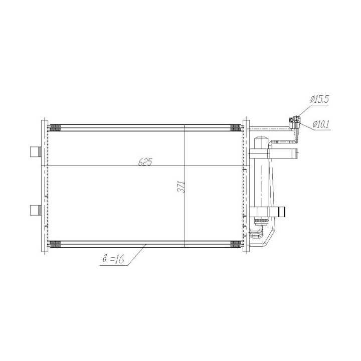 Kondensatorius, oro kondicionierius HART 621 580