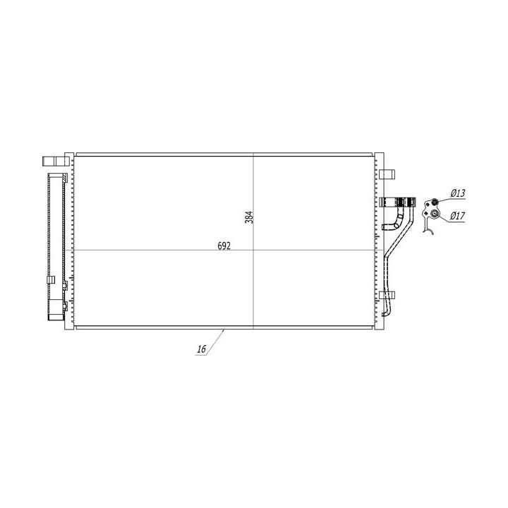 Kondensatorius, oro kondicionierius HART 621 600