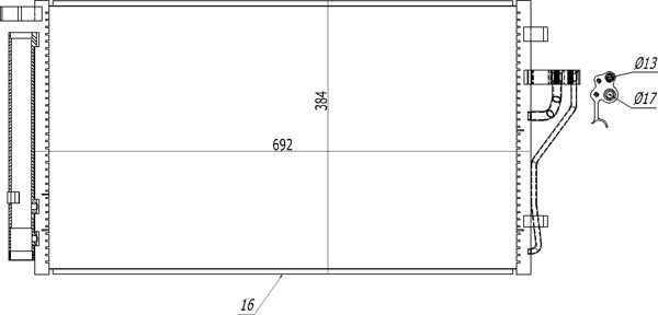 Kondensatorius, oro kondicionierius HART 621 600