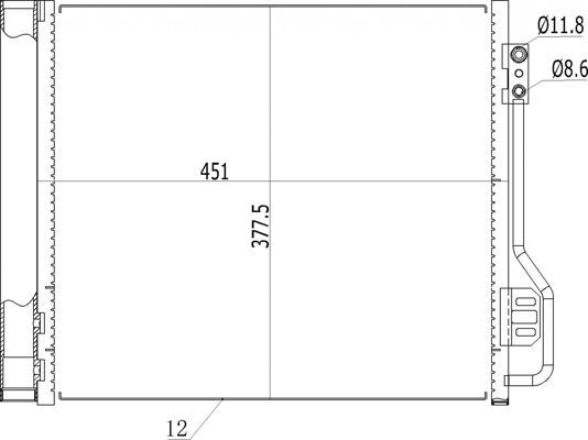 Kondensatorius, oro kondicionierius HART 621 607