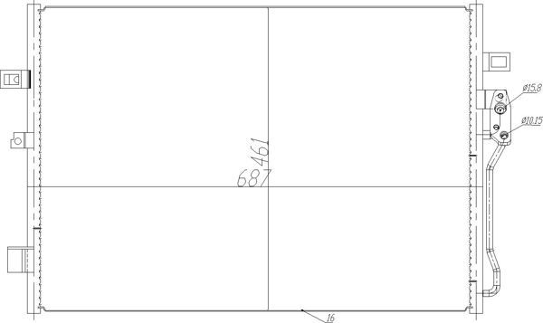 Kondensatorius, oro kondicionierius HART 621 609