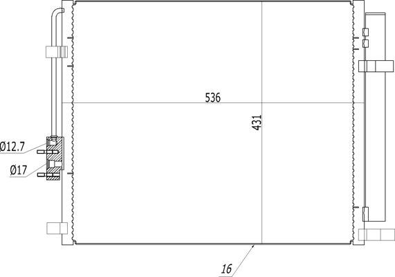Kondensatorius, oro kondicionierius HART 621 614