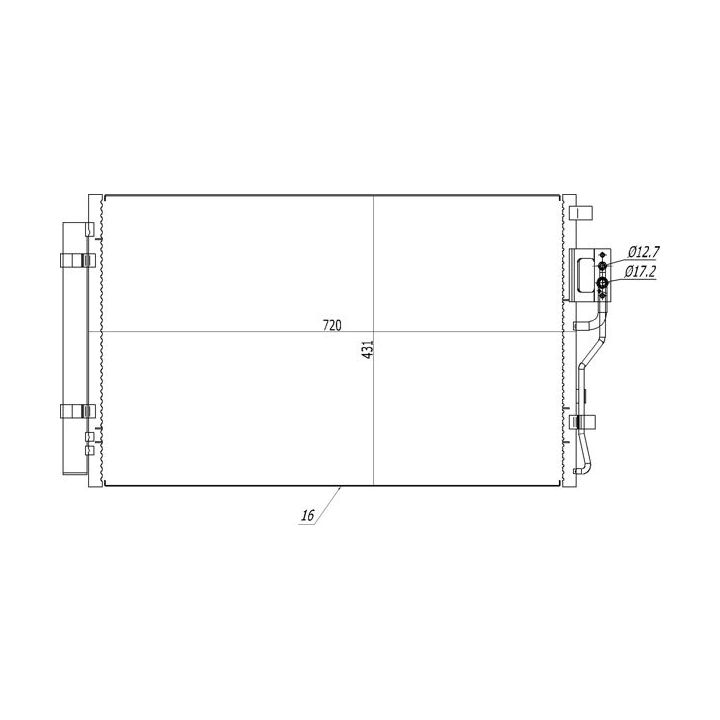 Kondensatorius, oro kondicionierius HART 621 617