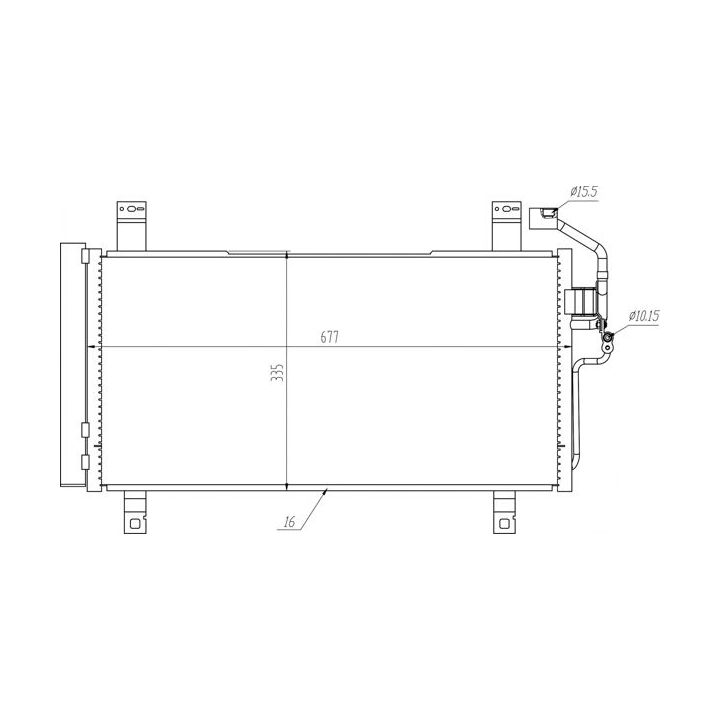 Kondensatorius, oro kondicionierius HART 621 619