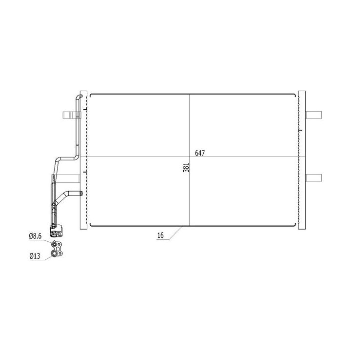 Kondensatorius, oro kondicionierius HART 621 632