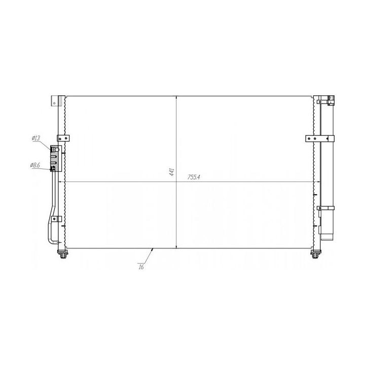 Kondensatorius, oro kondicionierius HART 621 641