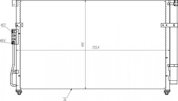 Kondensatorius, oro kondicionierius HART 621 641