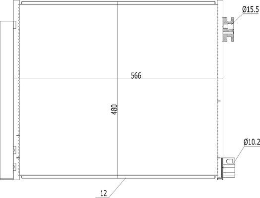 Kondensatorius, oro kondicionierius HART 621 642