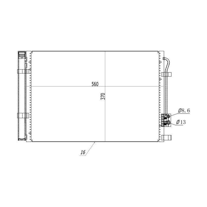 Kondensatorius, oro kondicionierius HART 621 643