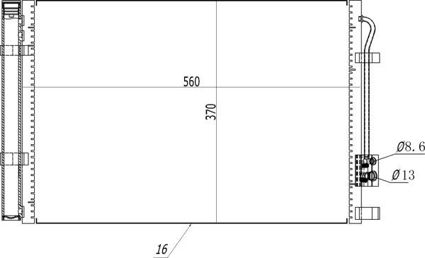 Kondensatorius, oro kondicionierius HART 621 643