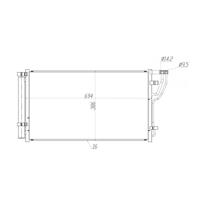 Kondensatorius, oro kondicionierius HART 621 644