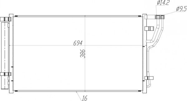 Kondensatorius, oro kondicionierius HART 621 644