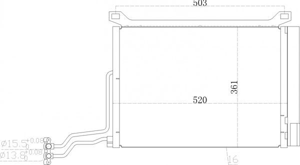 Kondensatorius, oro kondicionierius HART 621 646