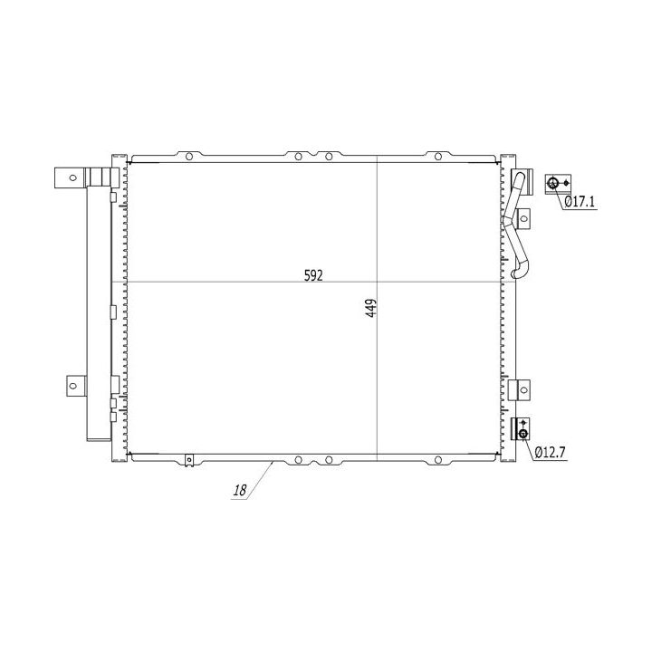 Kondensatorius, oro kondicionierius HART 621 655