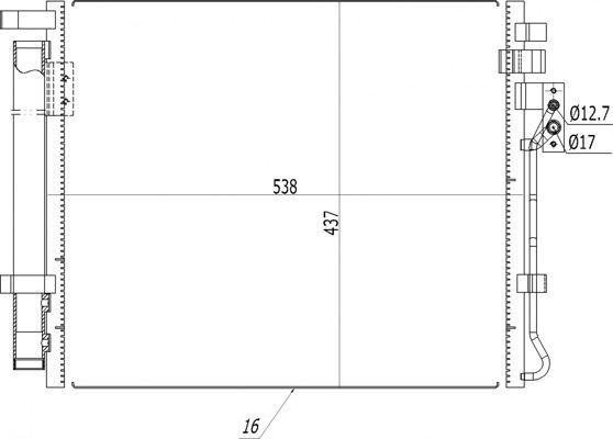 Kondensatorius, oro kondicionierius HART 621 656