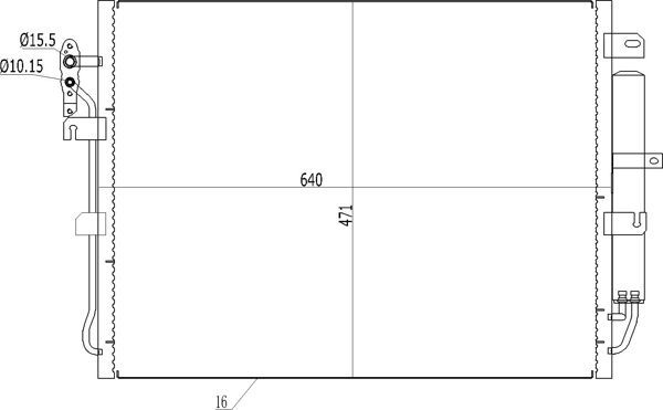 Kondensatorius, oro kondicionierius HART 621 697
