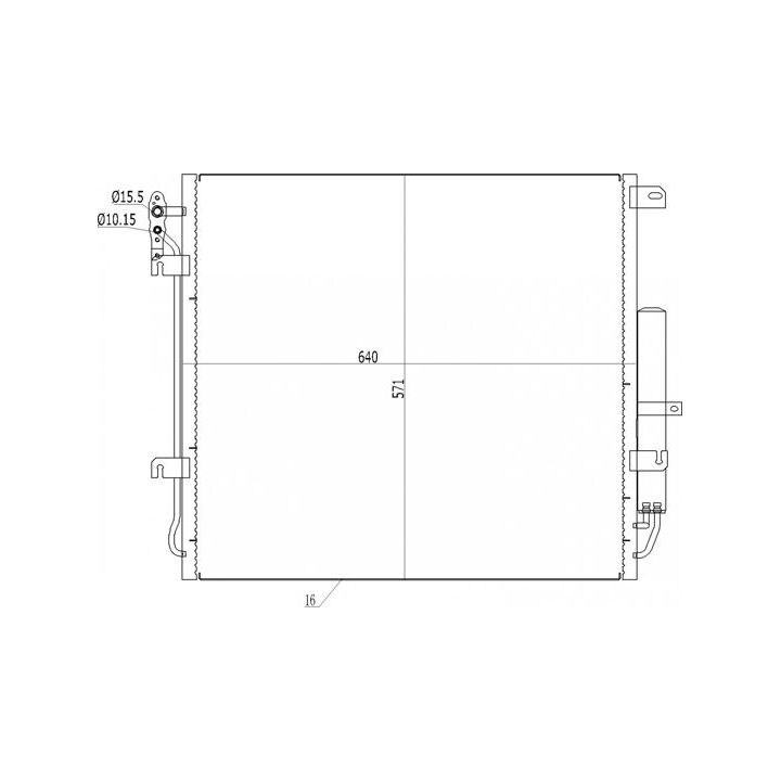 Kondensatorius, oro kondicionierius HART 621 698