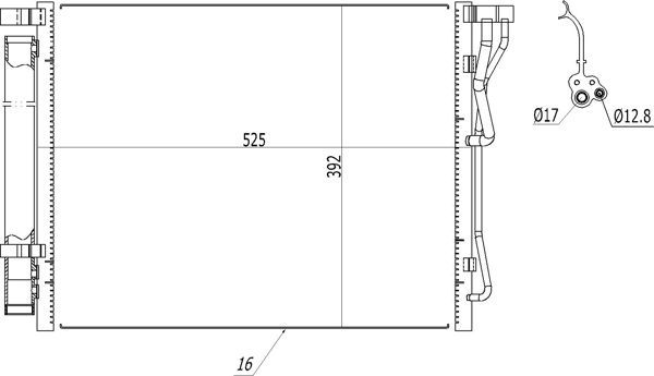 Kondensatorius, oro kondicionierius HART 621 701