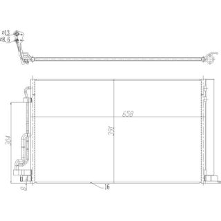 Kondensatorius, oro kondicionierius HART 621 702
