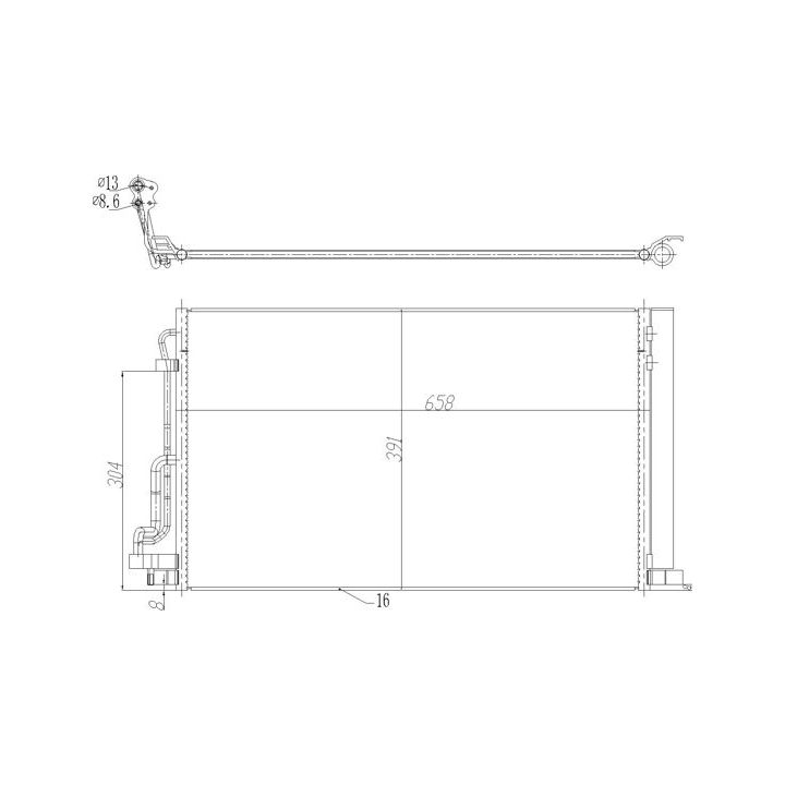 Kondensatorius, oro kondicionierius HART 621 702