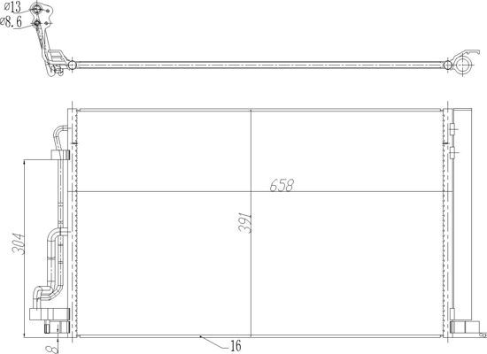 Kondensatorius, oro kondicionierius HART 621 702