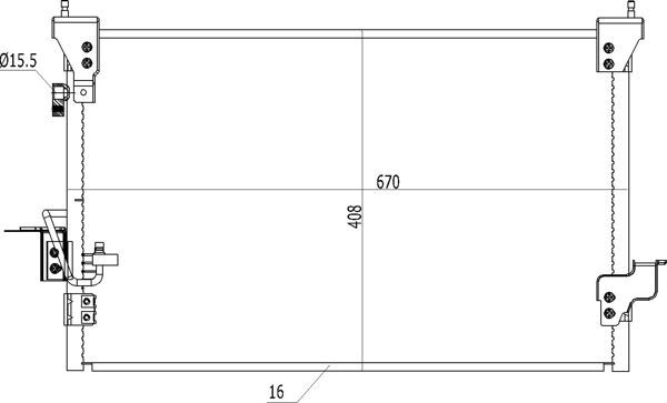 Kondensatorius, oro kondicionierius HART 621 706