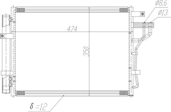Kondensatorius, oro kondicionierius HART 621 714