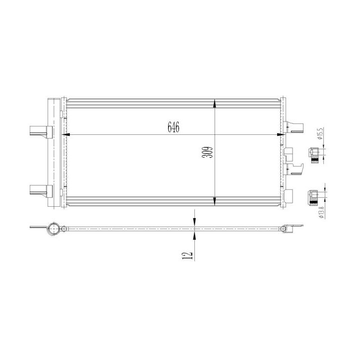 Kondensatorius, oro kondicionierius HART 623 857