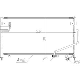 Kondensatorius, oro kondicionierius HART 623 913