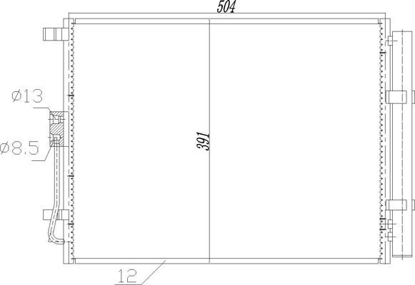 Kondensatorius, oro kondicionierius HART 623 915