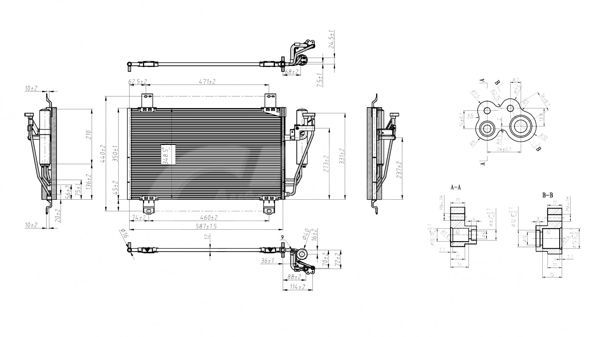 Kondensatorius, oro kondicionierius HART 623 917