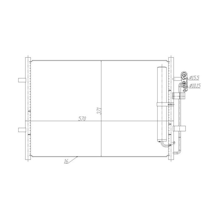 Kondensatorius, oro kondicionierius HART 623 923