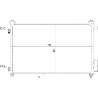 Kondensatorius, oro kondicionierius HART 623 928