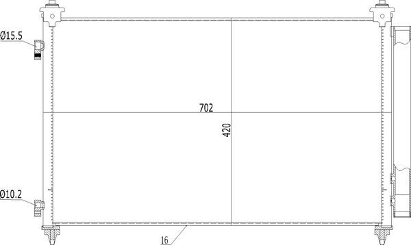 Kondensatorius, oro kondicionierius HART 623 928