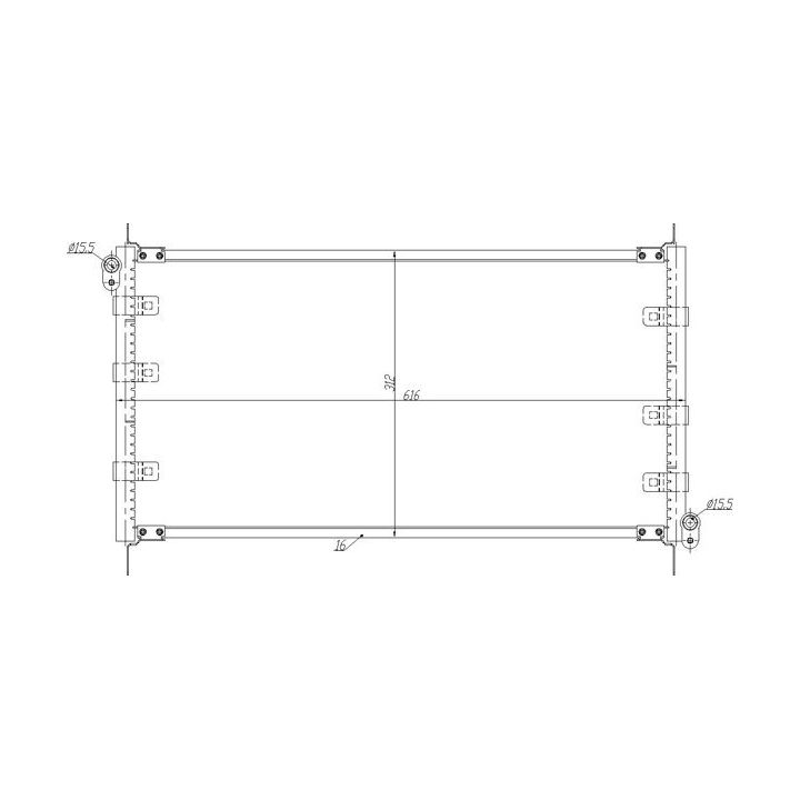 Kondensatorius, oro kondicionierius HART 637 008