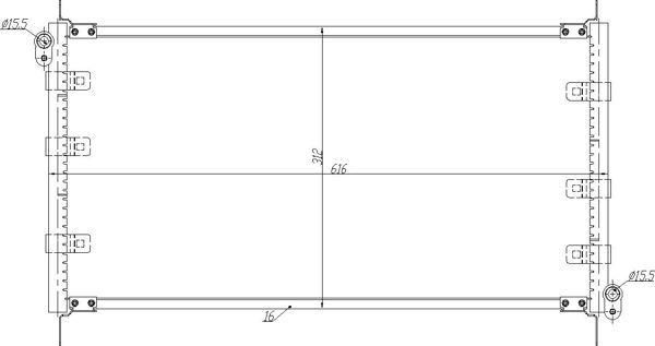 Kondensatorius, oro kondicionierius HART 637 008
