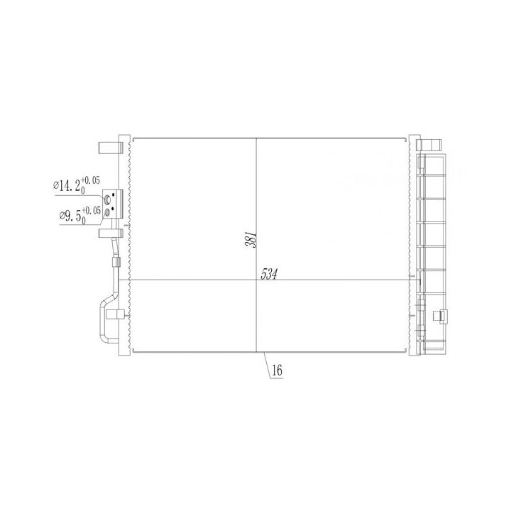 Kondensatorius, oro kondicionierius HART 645 270