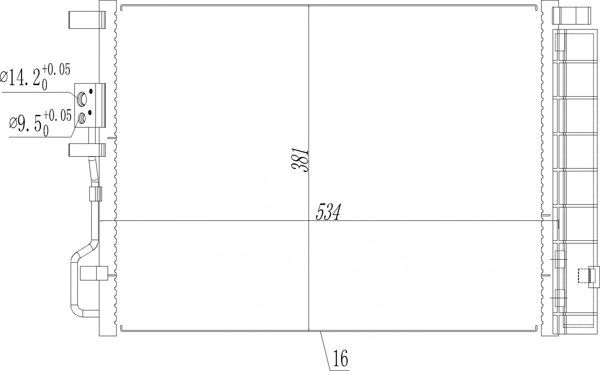 Kondensatorius, oro kondicionierius HART 645 270