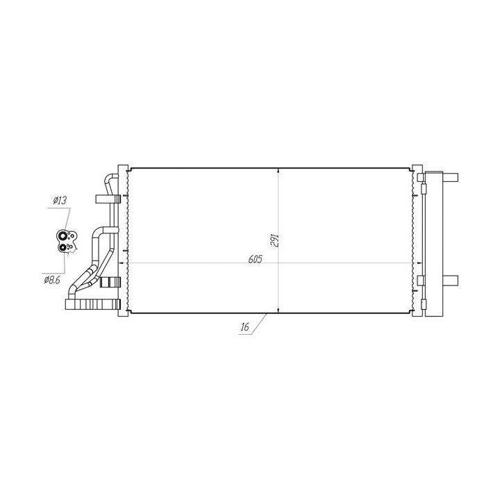 Kondensatorius, oro kondicionierius HART 645 305