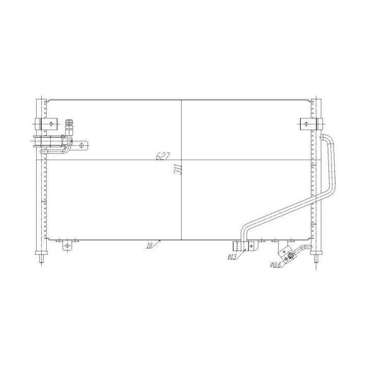 Kondensatorius, oro kondicionierius HART 725 091