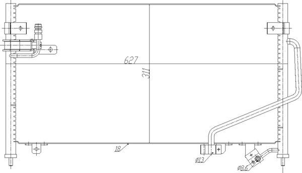 Kondensatorius, oro kondicionierius HART 725 091