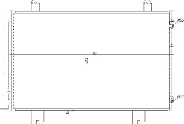Kondensatorius, oro kondicionierius HART 725 094
