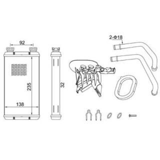 šilumokaitis, salono šildymas HART 623 329