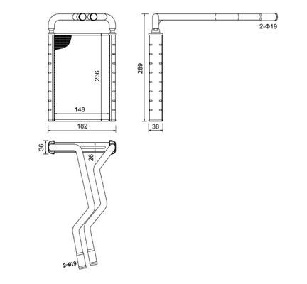 šilumokaitis, salono šildymas HART 630 926