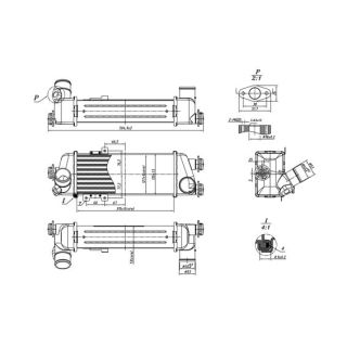 Tarpinis suslėgto oro aušintuvas, kompresorius HART 619 307