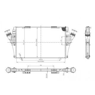 Tarpinis suslėgto oro aušintuvas, kompresorius HART 620 785