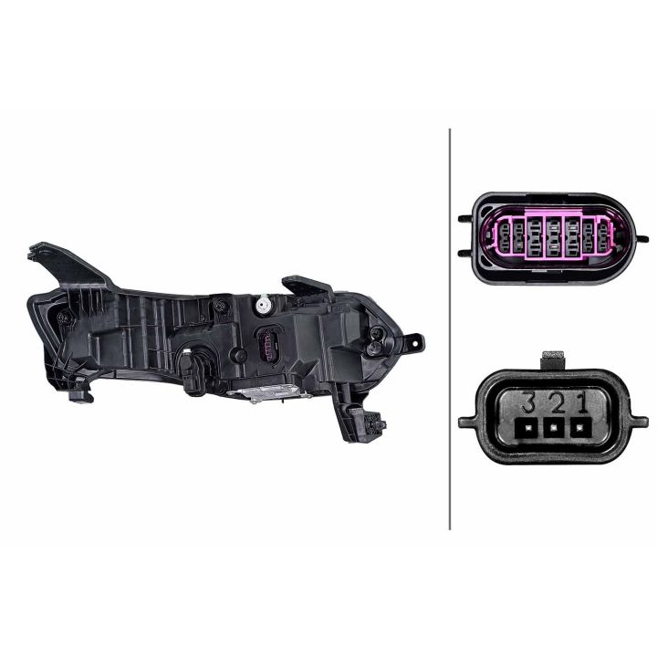 Priekinis žibintas HELLA 1ZX 015 143-811