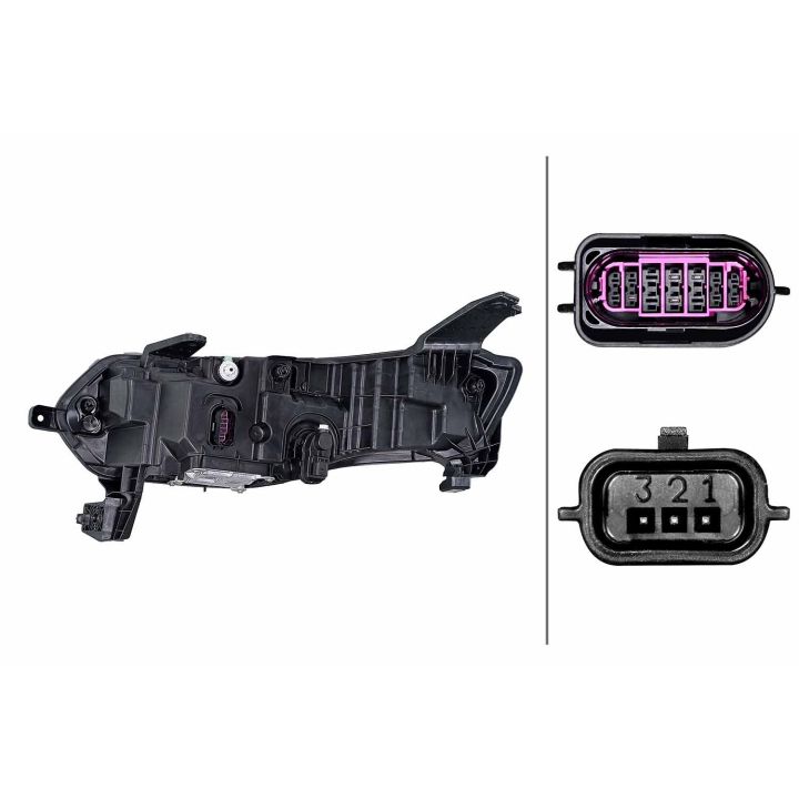 Priekinis žibintas HELLA 1ZX 015 143-821