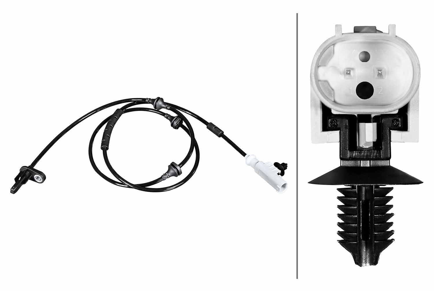 Jutiklis, rato greitis HELLA 6PU 358 216-361